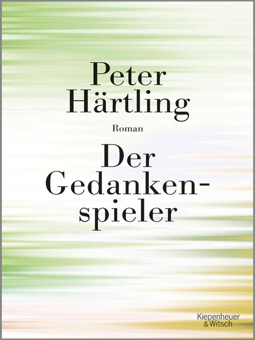 Title details for Der Gedankenspieler by Peter Härtling - Available
